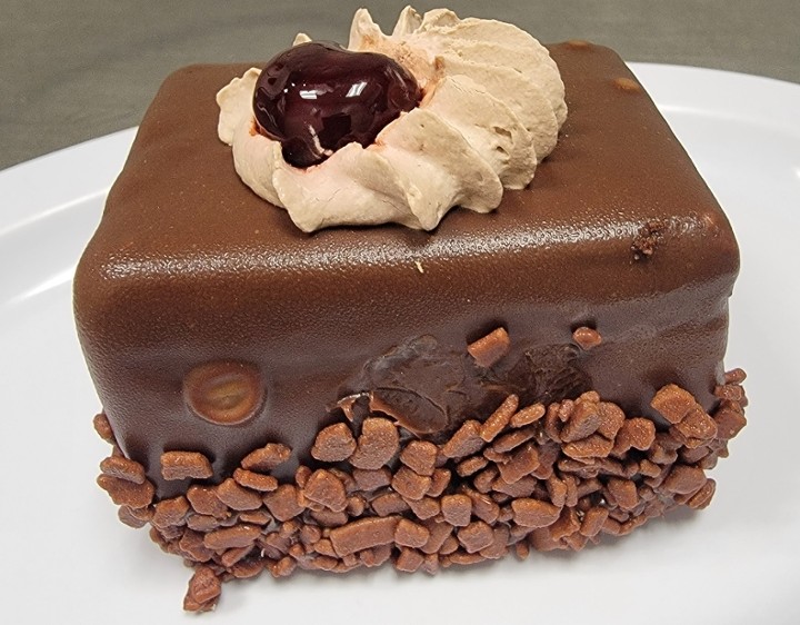 CHOCOLATE  CHERRY MOUSSE CAKE