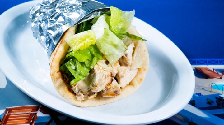 CHICKEN CAESAR PITA