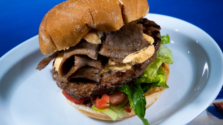 GREEK STYLE BURGER