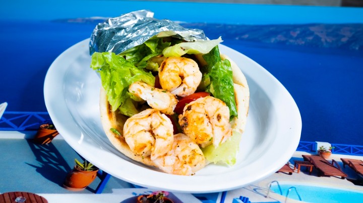 SHRIMP PITA