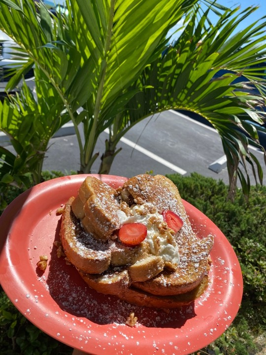 Cannoli Stuffed Toast Stack