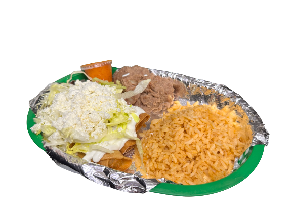 Tacos Dorado Lunch Plate