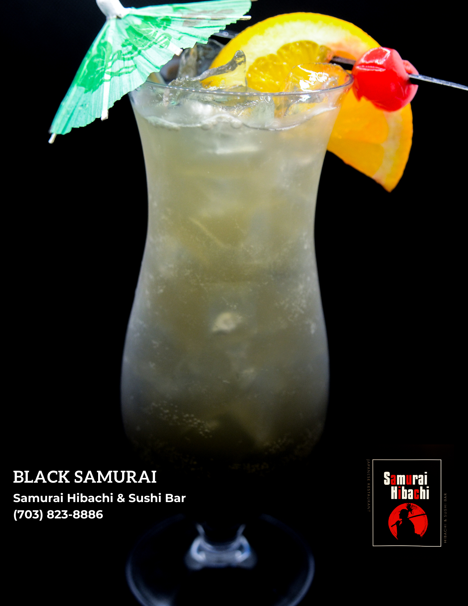Black Samurai Cocktail