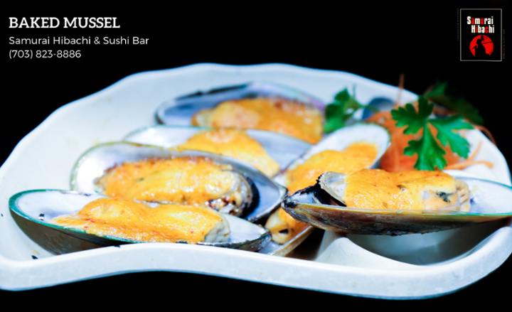 Baked Mussels