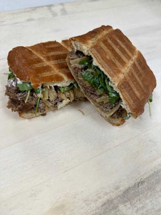 Shaved Steak Panini