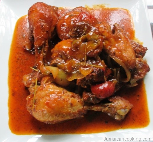 ( Monday) Jamaican Fricassee Chicken