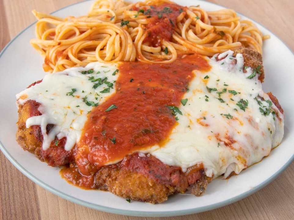 Veal Parmesan w/ Spaghetti & 1 Vegetable