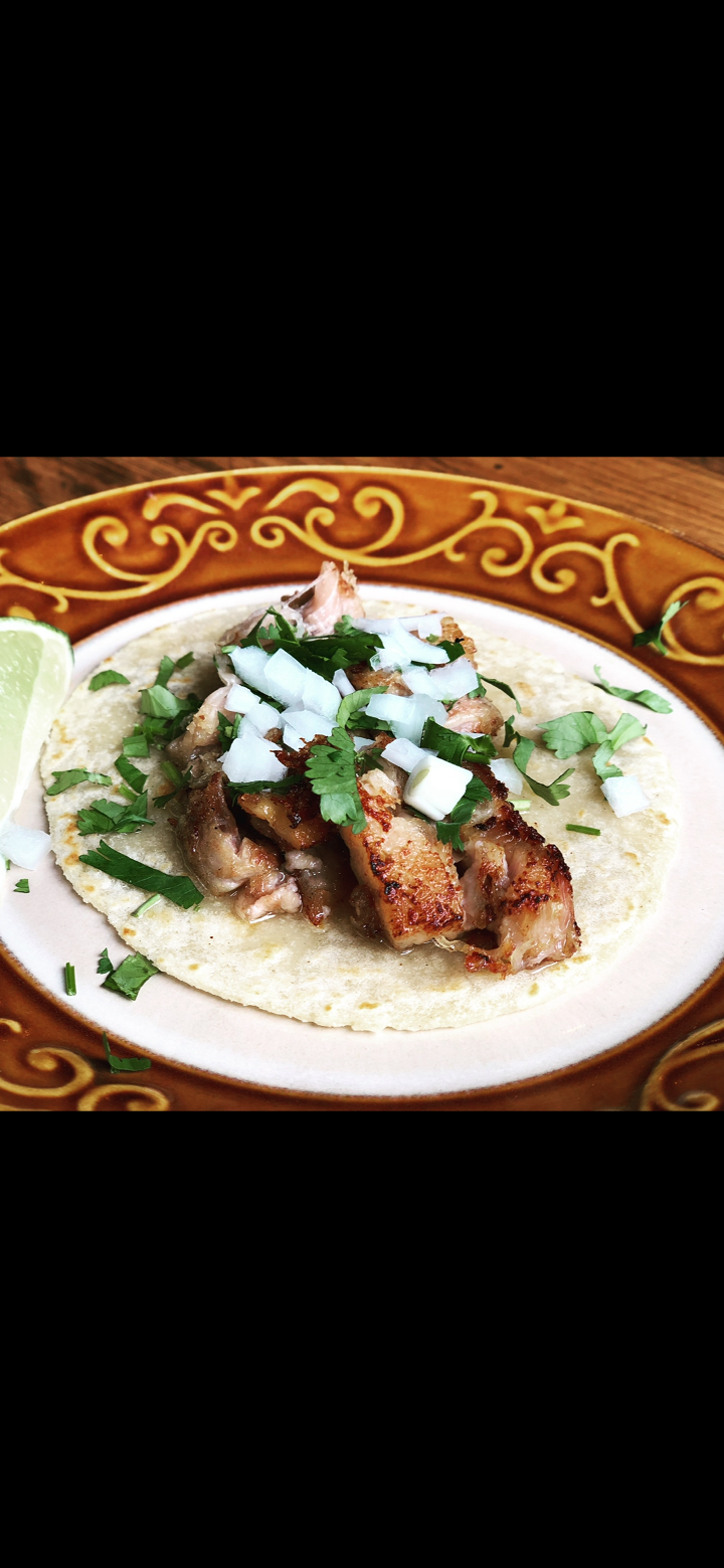 *Traditional Pork Belly Tacos