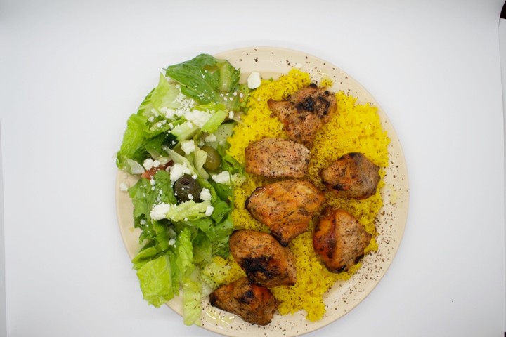 Chicken Kebab & Rice