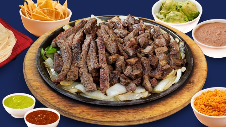 Family Platters 4 Fajitas & Sirloin