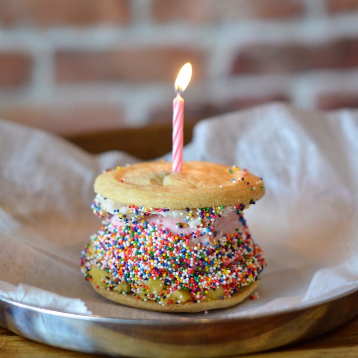 The Birthday Ice Cream Sandwich