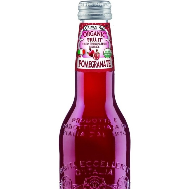 Galvanina Pomegranate Organic Sparkling Soda