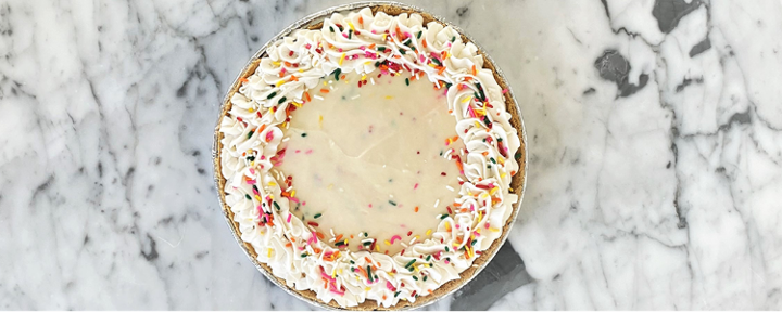 Birthday Cake Pie