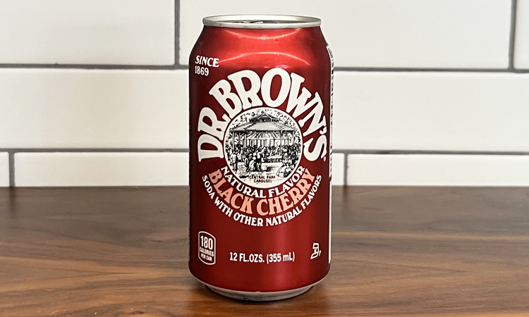 Dr. Brown's Black Cherry Soda