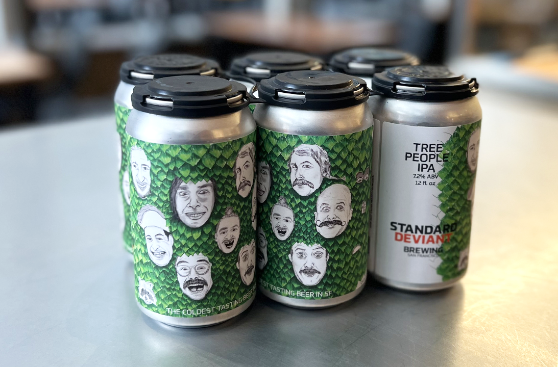 6 PK Standard Deviant, Tree People IPA