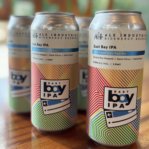 4 PK Ale industries, East Bay IPA