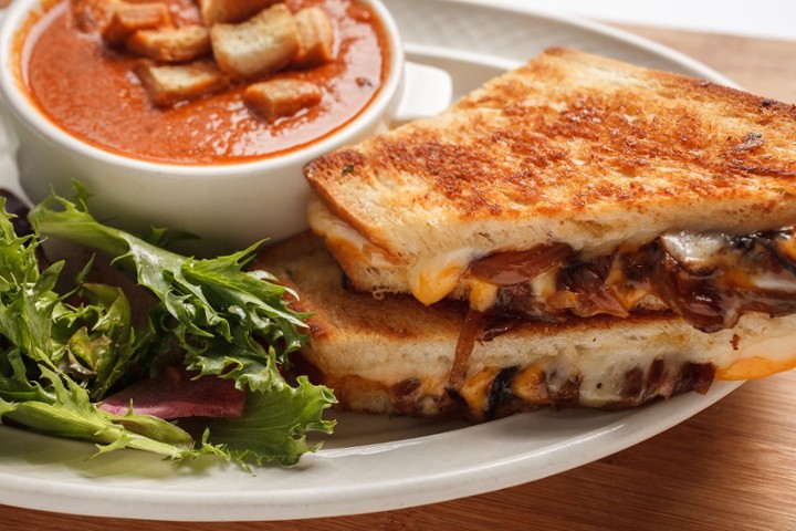 Grilled Cheese & Tomato Soup