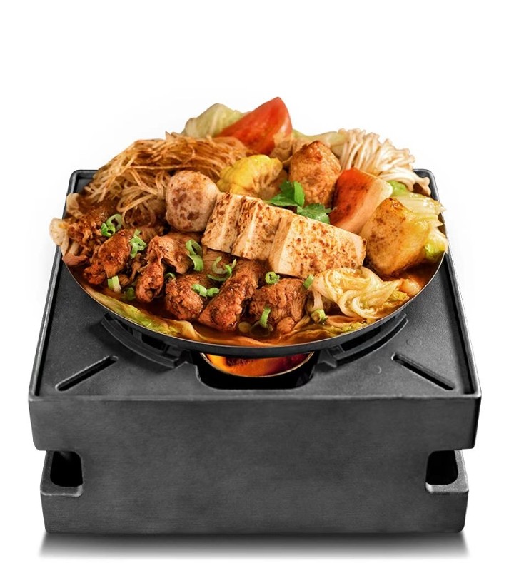 1. Satay Beef Mini Hot Pot