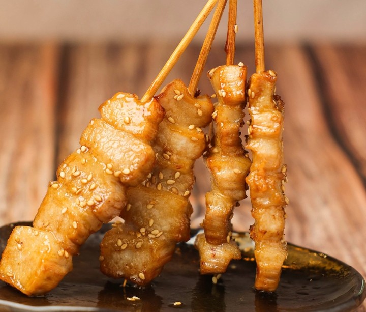 4. Pork Jowl  (1 skewer)