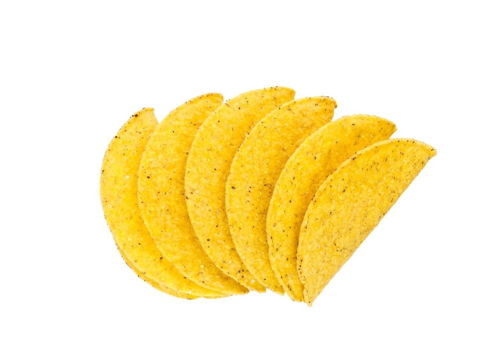 Pack of 4 Crispy Corn Tortillas (6")