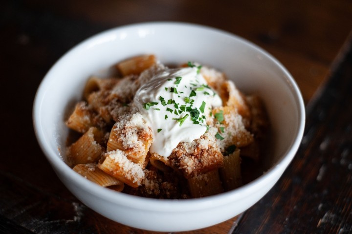 Rigatoni Bolognese