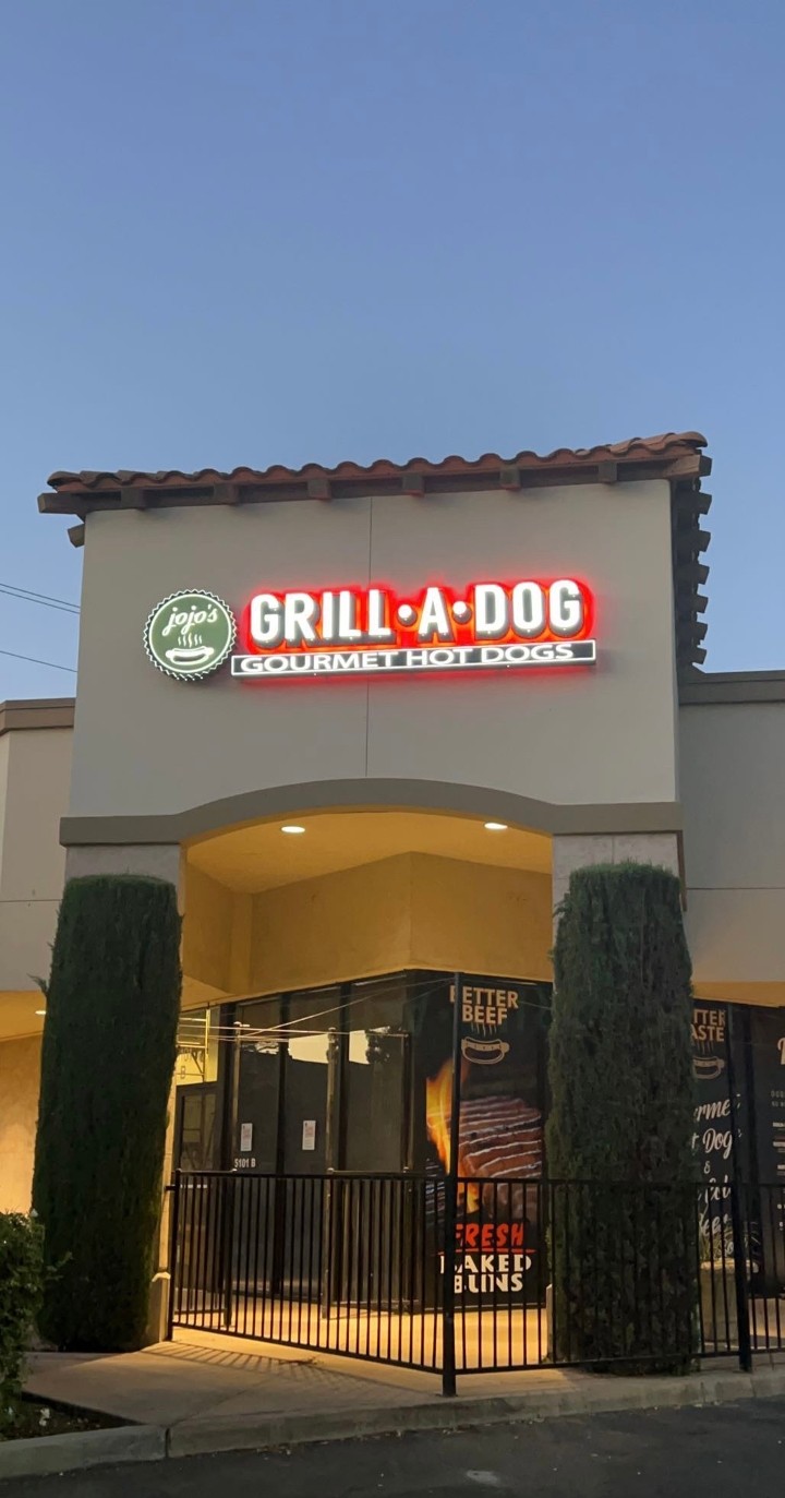 JoJo's Grill-a-Dog Brick and Mortar - Visalia 5101 W Walnut Ave Ste B