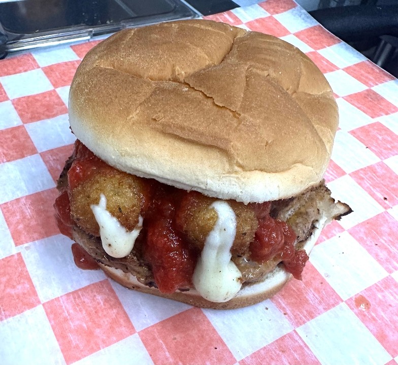 STUFFED PIZZA BURGER