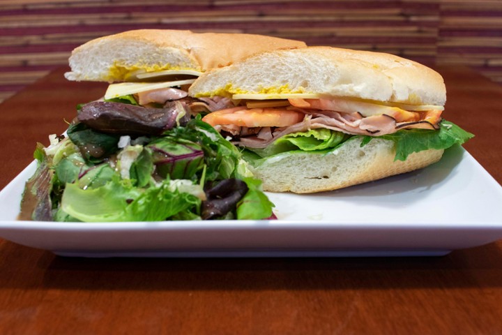 Turkey Ham and Swiss Sandwich