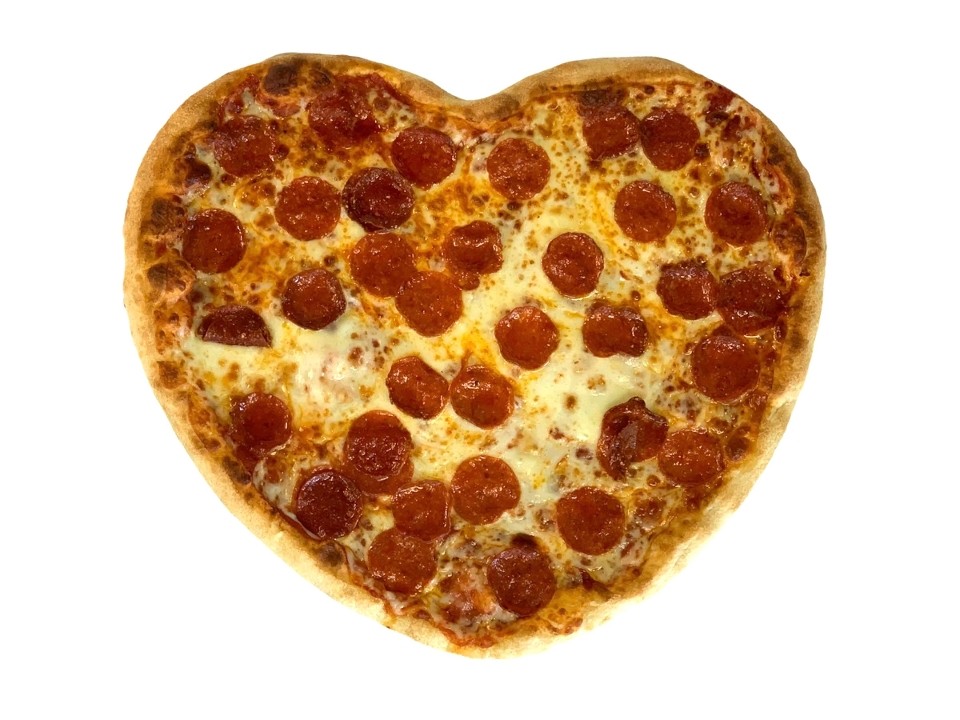 Heart Shaped Pizza <3