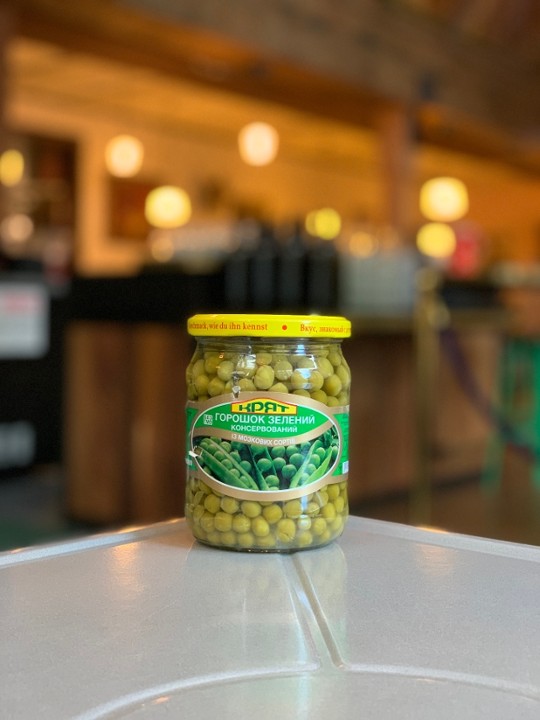 Kubanochka Canned Green Peas, 460g