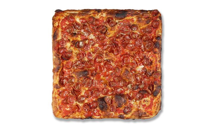 Sicilian Pepperoni Pizza