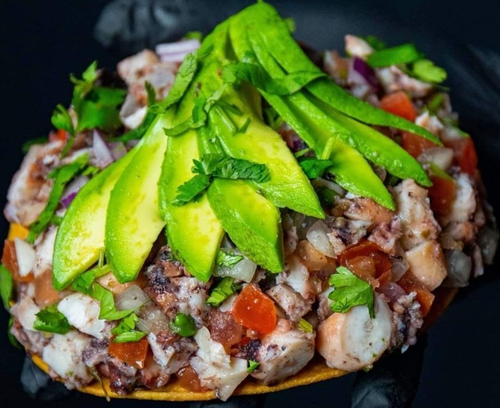 Tostada de Pulpo