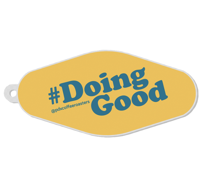 "Doing Good" Keychain