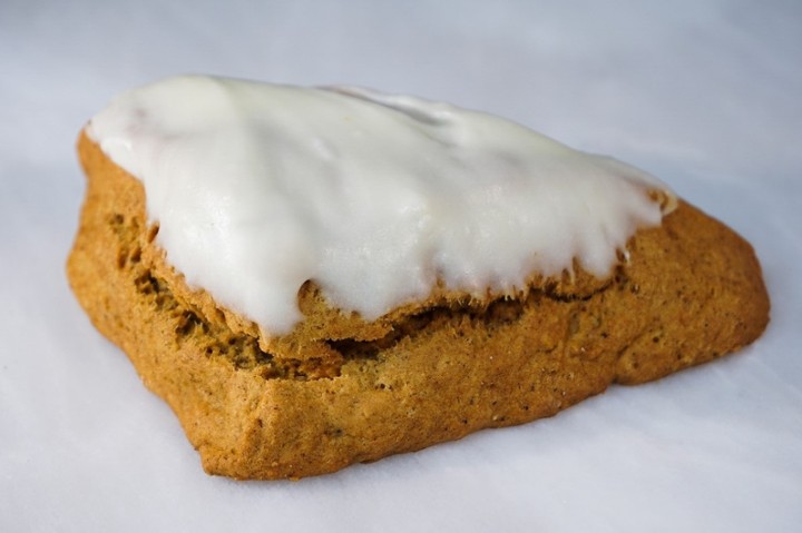 Glazed Pumpkin Scone