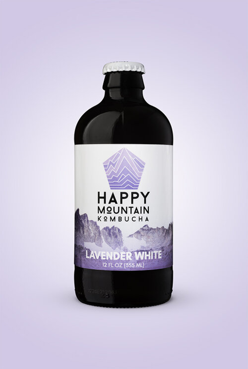Lavender White- Happy Mountain Kombucha