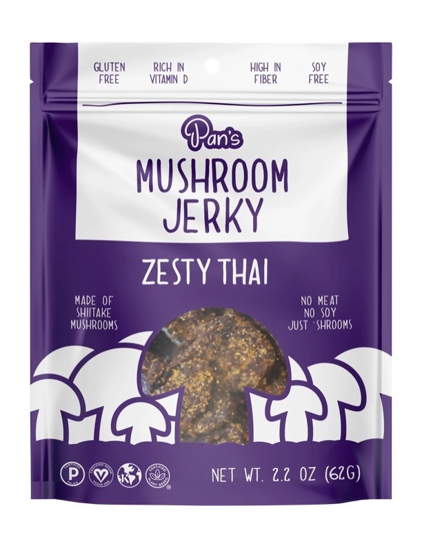 Pan's Zesty Thai Mushroom Jerky