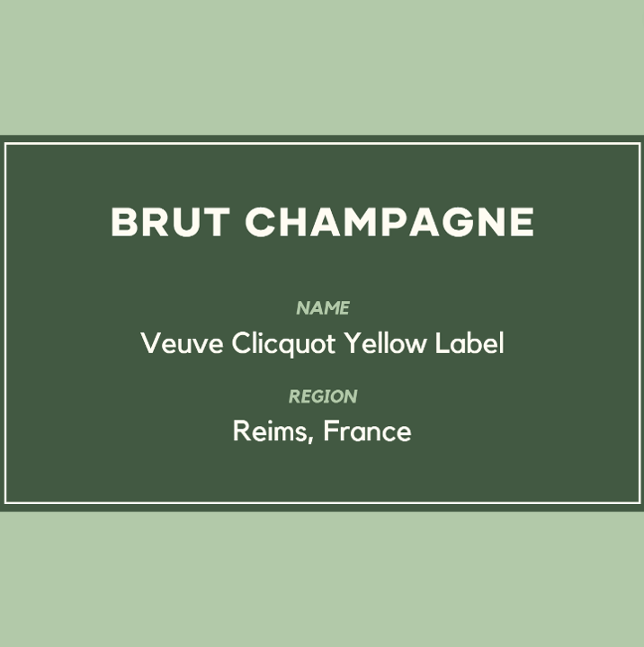 VEUVE CLICQUOT YELLOW LABEL BOTTLE