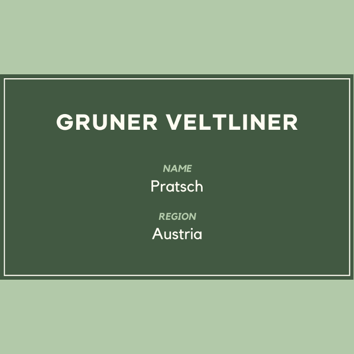 PRATSCH GRUNER VELTLINER DRAFT BOTTLE
