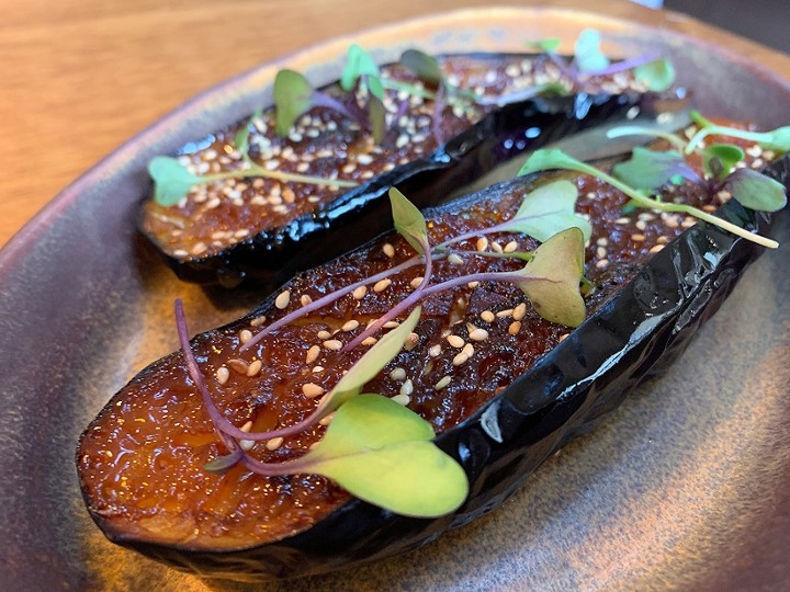 Miso Glazed Eggplant