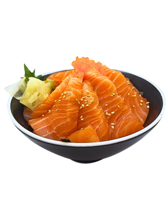 Salmon Sashimi Rice Bowl