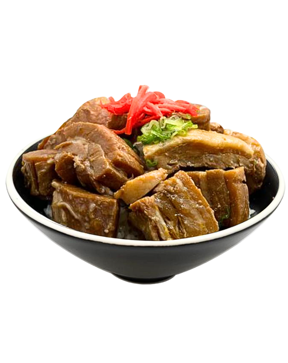 Kakuni (Braised Pork Belly) Rice Bowl
