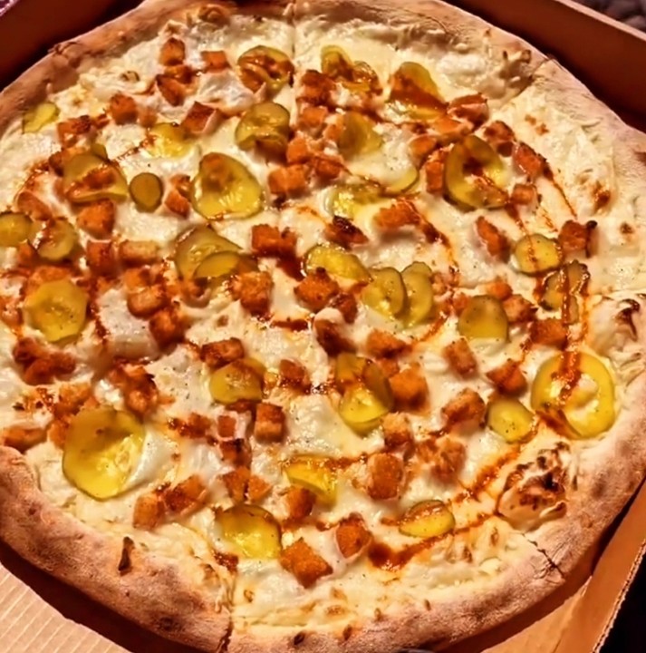 Vegan Nashville Ckn Pizza