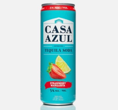 Casa Azul Tequila Soda - Strawberry Margarita