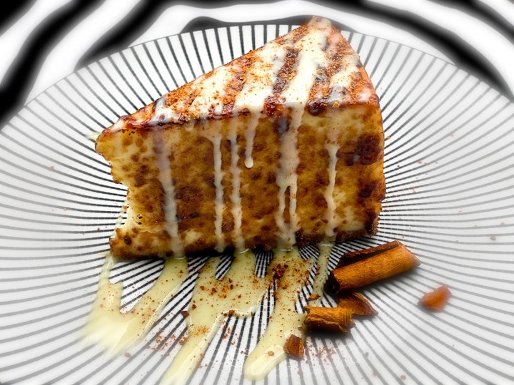 Churro Cheesecake Slice