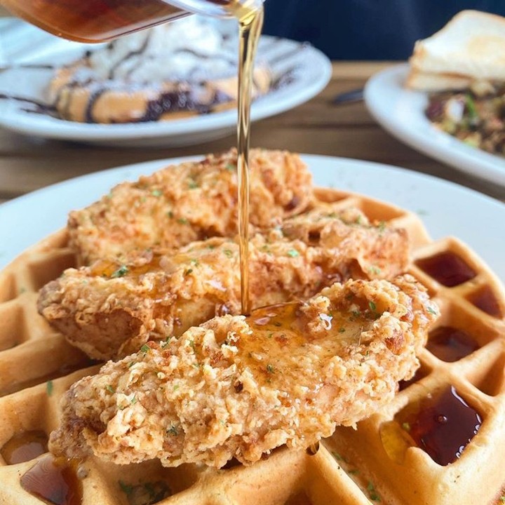 Vegan Chicken N Waffles