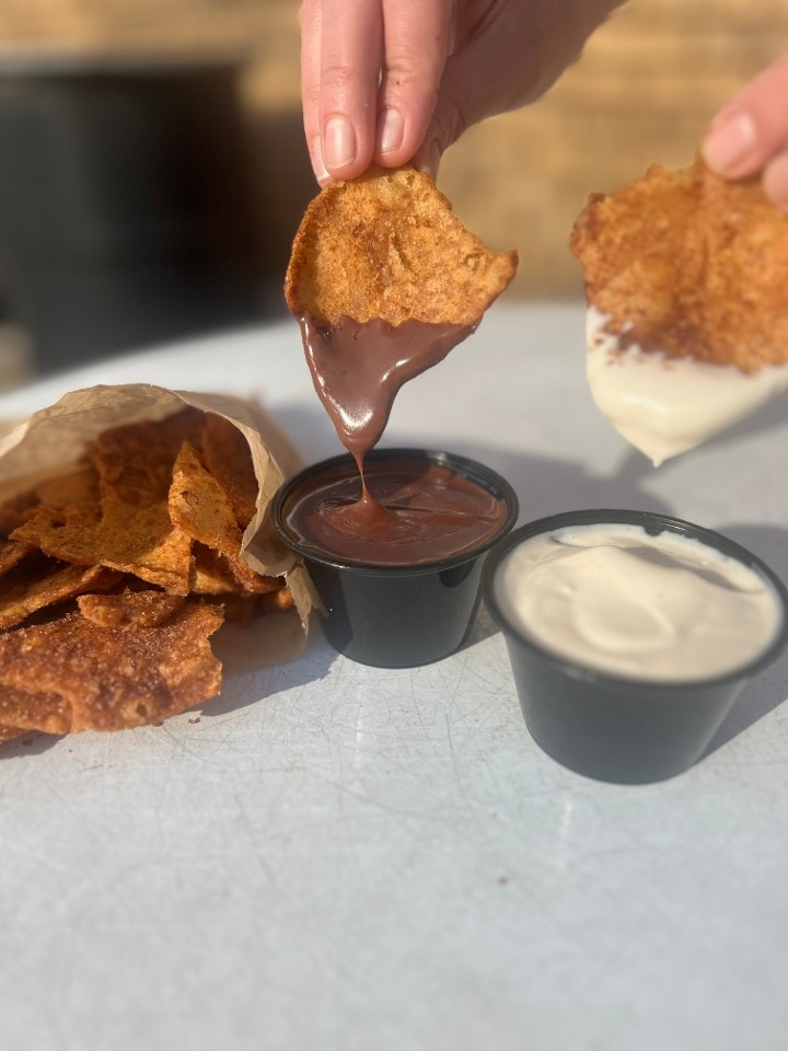 Cinnamon Chips w/Dipping Sauce