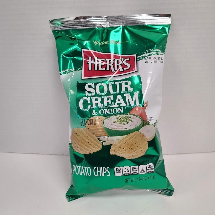 *Herr's Sour Cream & Onion Small Bag