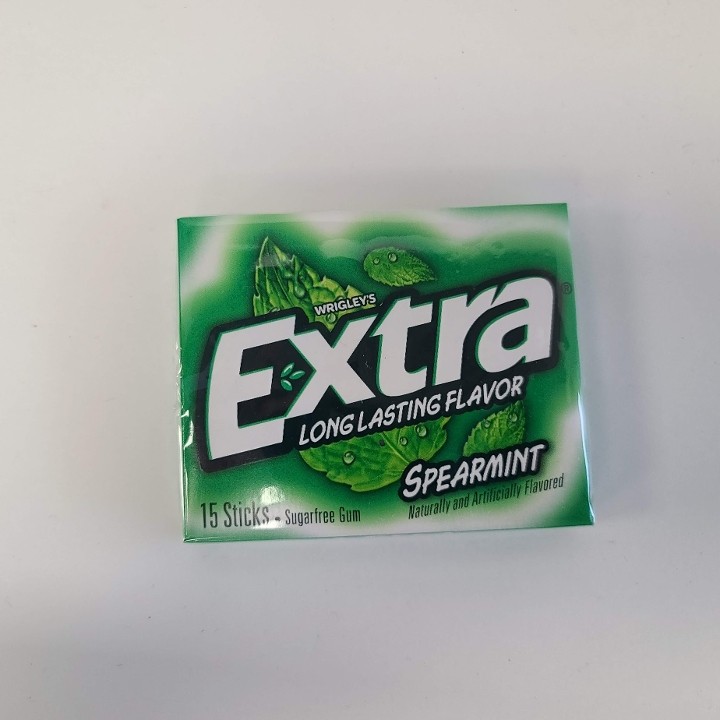 *Extra Spearmint Gum