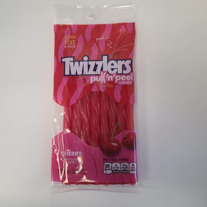 *Twizzlers Pullnpeel Cherry Peg Bag