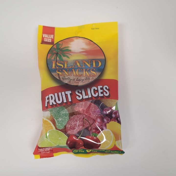 *Island Snacks Fruit Slices